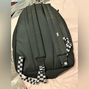Vans backpack with tillys keychain